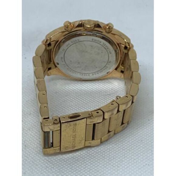 Michael Kors MK5263 Women's Watch Chronograph Rose Gold Dial Quartz Analog B703 - Picture 9 of 9